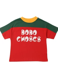 T-shirt in cotone organico con logo