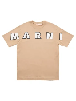 T-shirt in jersey di cotone con ricamo