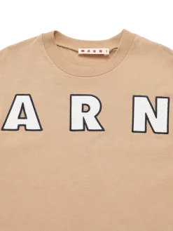 T-shirt in jersey di cotone con ricamo