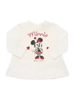 T-shirt in jersey di cotone con stampa