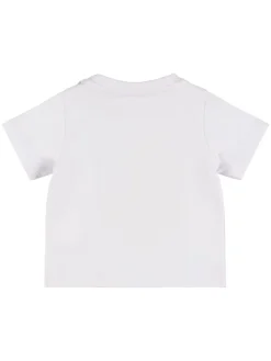 T-shirt in jersey di cotone stampato