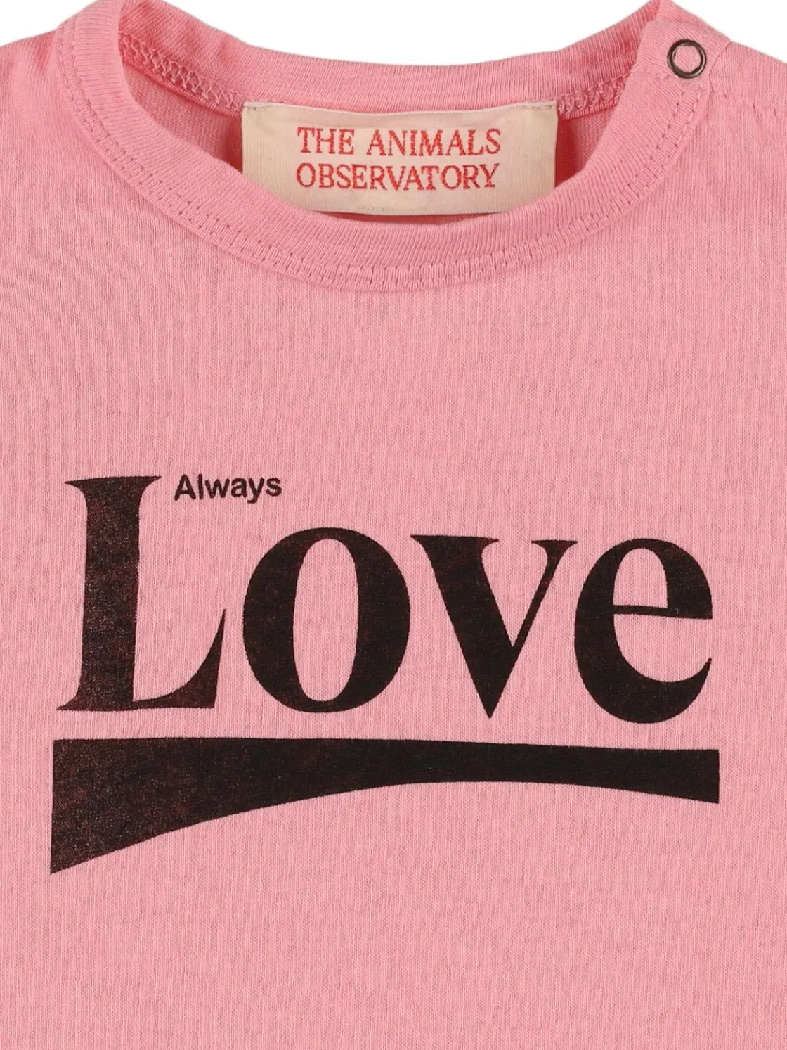 T-shirt in jersey di cotone stampato