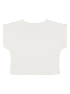 T-shirt in jersey di cotone stampato