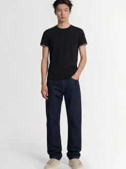 T-shirt in jersey di cotone stretch