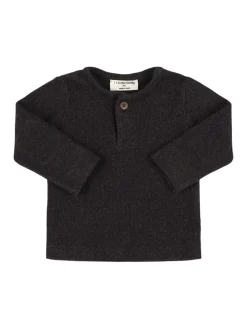T-shirt in jersey di misto cotone