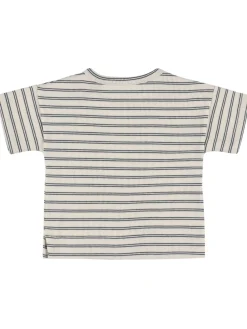 T-shirt in misto cotone a righe
