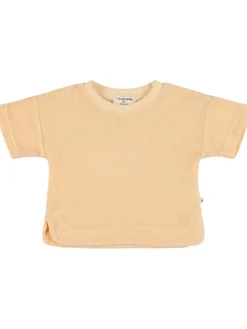 T-shirt in spugna di misto cotone