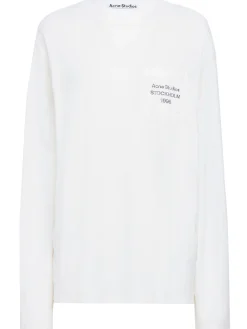 T-shirt maniche lunghe Edden in misto cotone