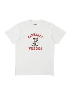 T-shirt Wild Dog in cotone