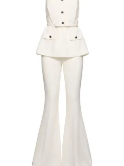 Tuta in crepe stretch