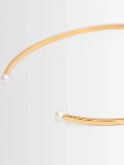 Twins pearls choker