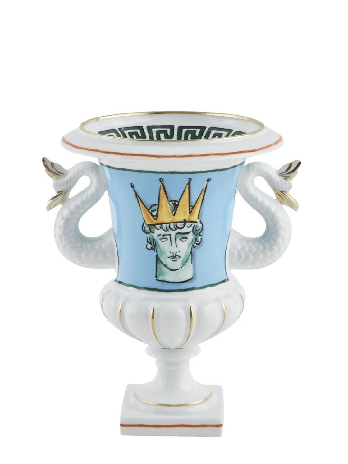Vaso Nettuno in porcellana
