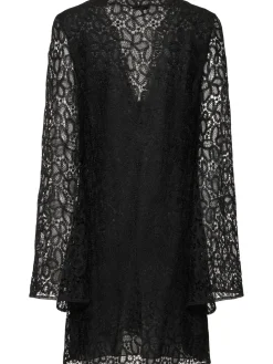 Vestito a maniche lunghe in pizzo