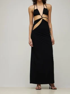 Vestito asimmetrico con cutout