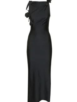 Vestito asimmetrico in jersey