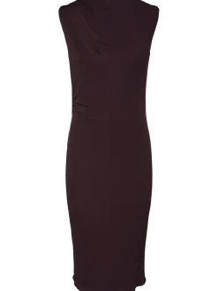 Vestito cocktail in jersey crepe di viscosa