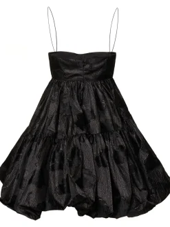 Vestito corto Osha in kumo fil-coupé