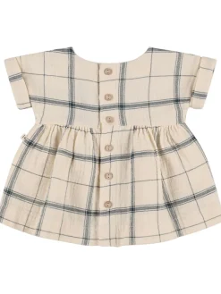 Vestito in cotone check