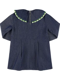 Vestito in denim di cotone
