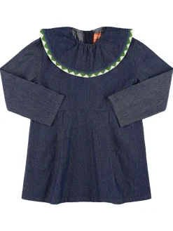 Vestito in denim di cotone