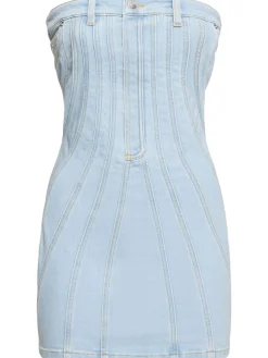 Vestito in denim stretch