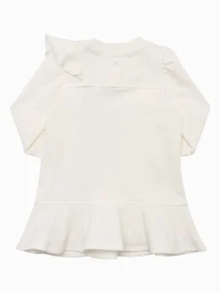 Vestito in felpa di misto cotone con stampa Minnie