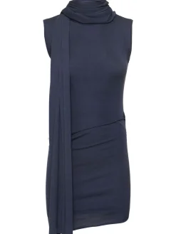 Vestito in maglia di viscosa e seta