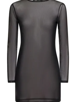 Vestito in mesh stretch
