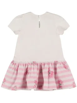 Vestito in misto cotone stampato