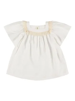 Vestito in misto lino