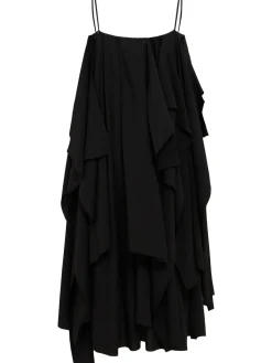Vestito in misto rayon a strati