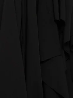 Vestito in misto rayon a strati