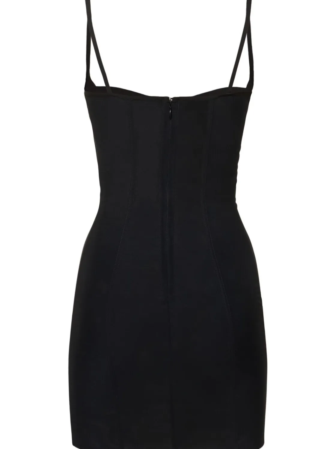 Vestito in sablé con cristalli