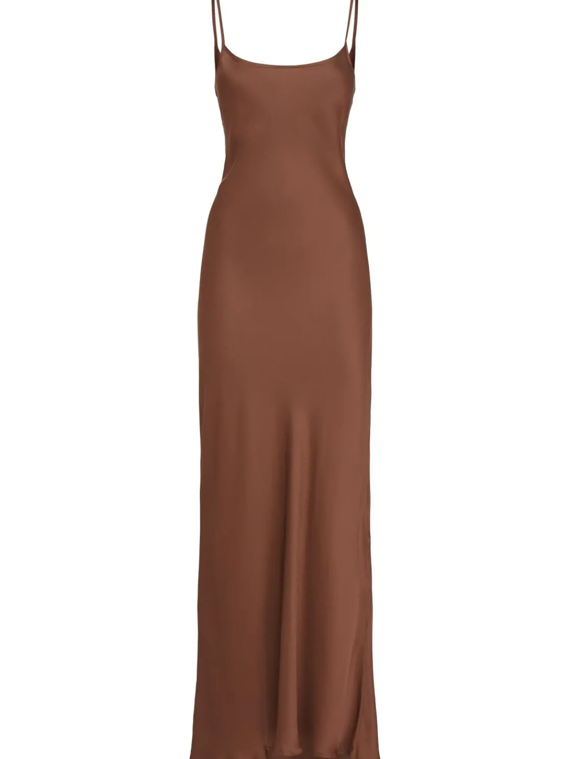 Vestito lungo Agata in raso