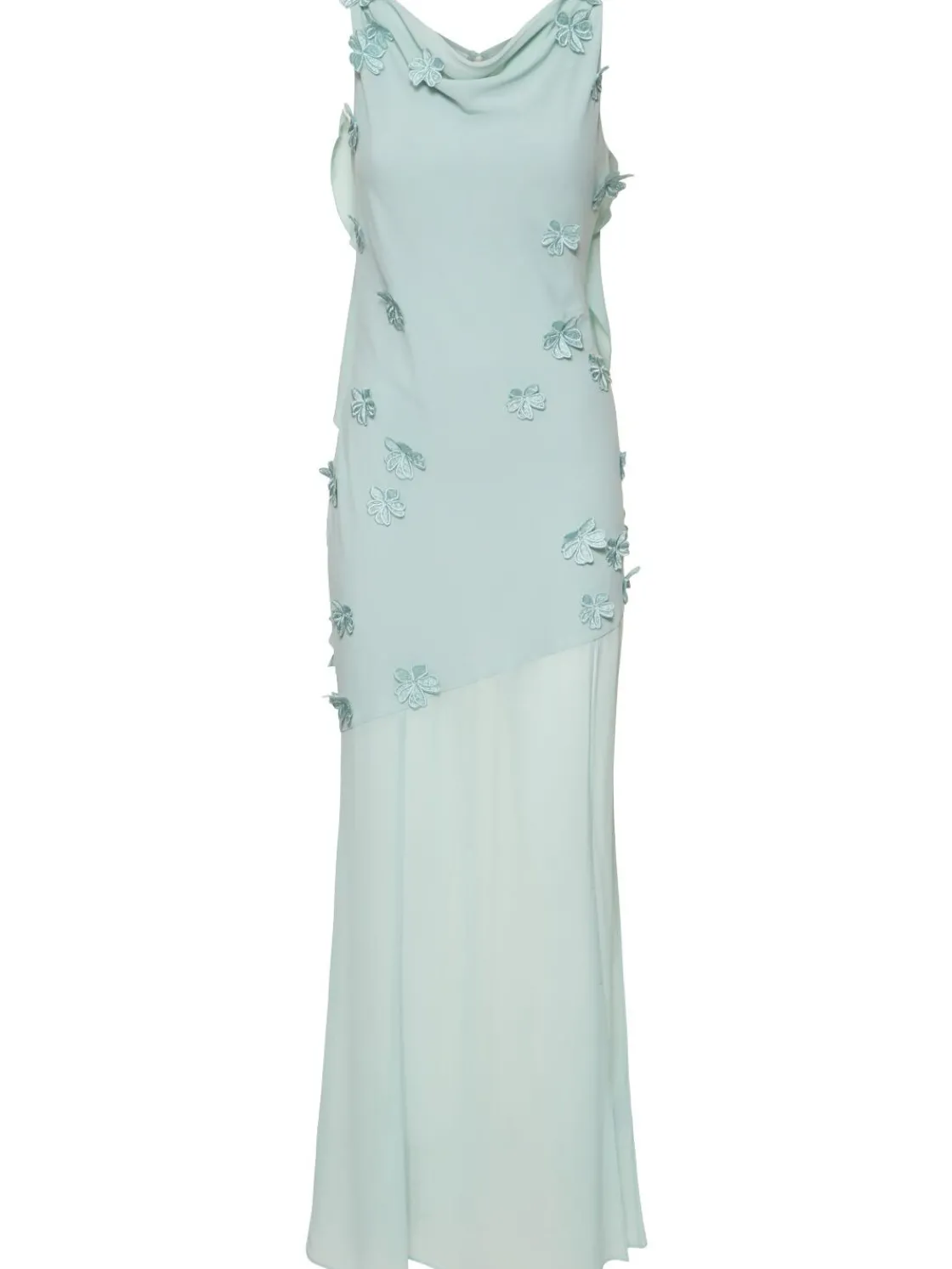 Vestito lungo Darly con fiori
