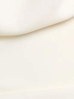Vestito lungo in georgette di seta doppia