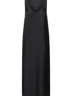 Vestito lungo in seta Nada con scollo