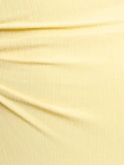 Vestito lungo in viscosa stretch senza spalline