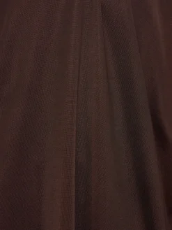 Vestito lungo Kaori in viscosa lucida