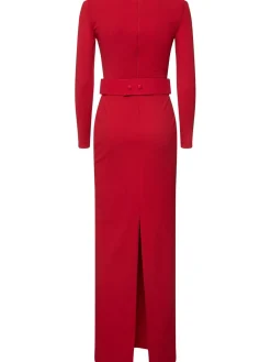Vestito maxi Sabina in maglia di crepe