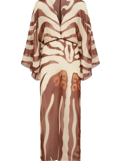 Vestito maxi Spiritual Healers con stampa