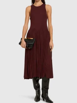 Vestito midi Axar in jersey