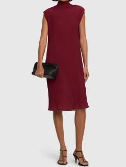 Vestito midi Eve in seta e cotone