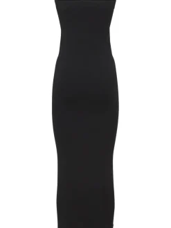 Vestito midi Fatal senza spallini