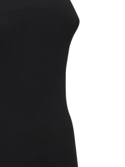 Vestito midi Fatal senza spallini