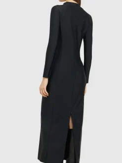 Vestito midi in jersey Rashguard