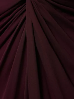 Vestito midi Mathilde in viscosa drappeggiata