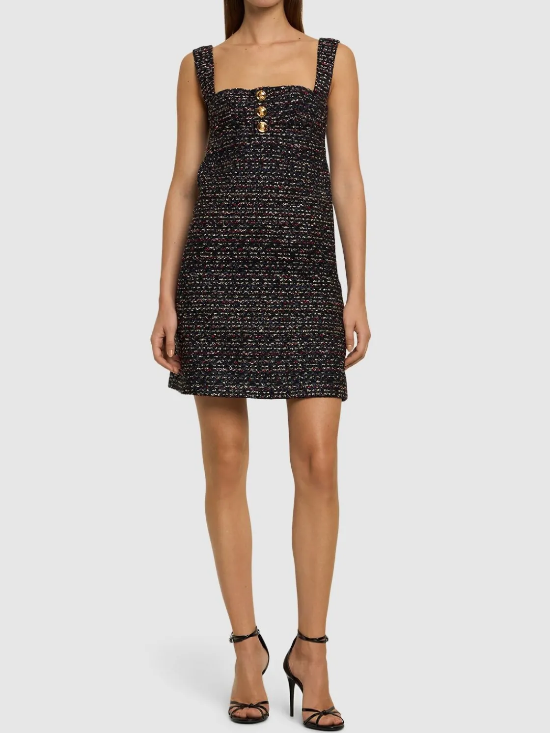Vestito mini in bouclé