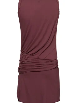Vestito mini in jersey drappeggiato