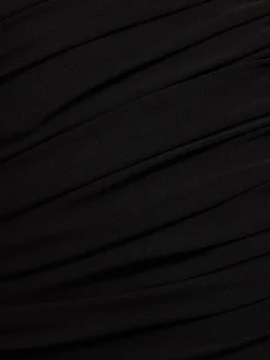 Vestito mini in jersey stretch drappeggiato